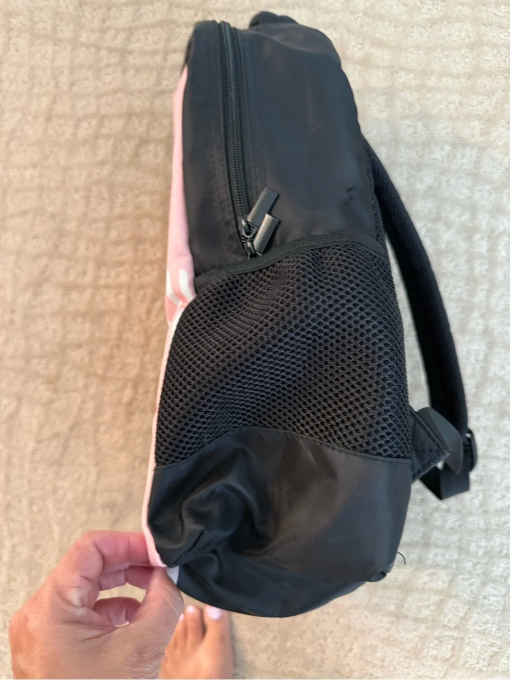 Pink Corgi Graphic Backpack